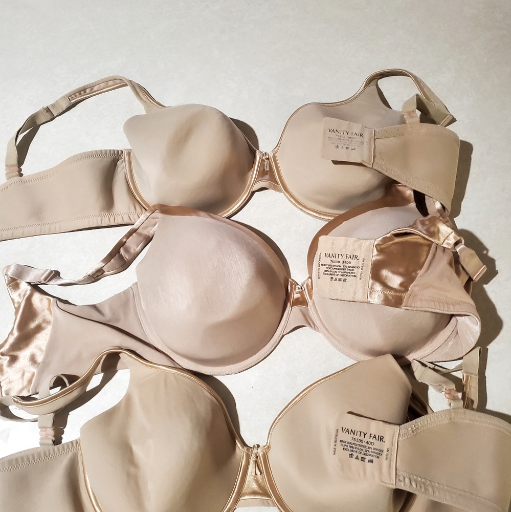 3 Vanity fair bras